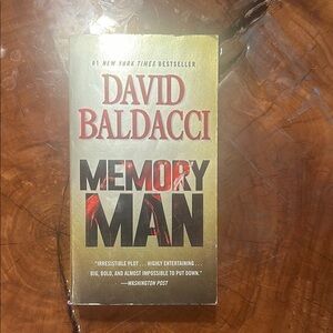 David Baldacci 'Memory Man' Book